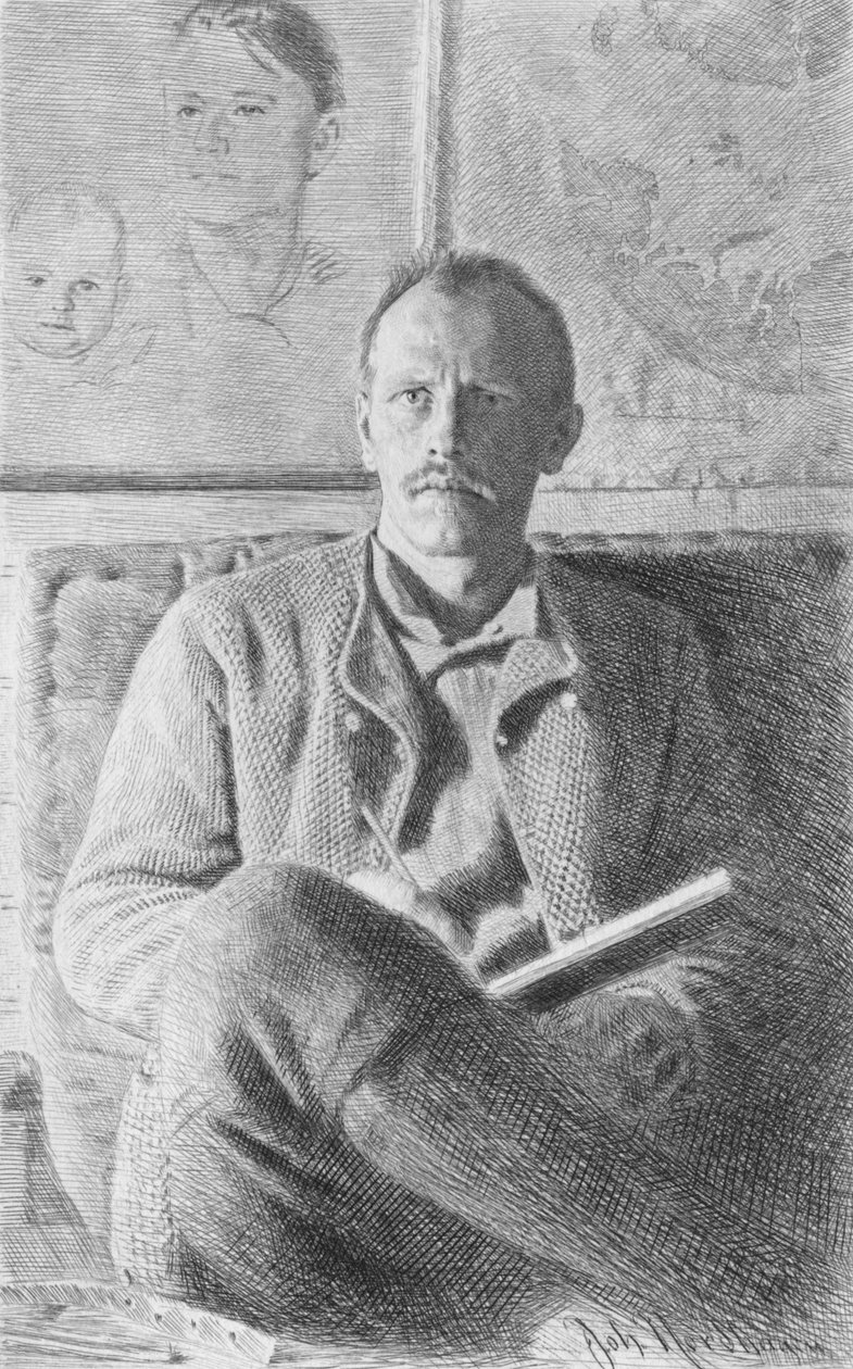 Fridtjof Nansen, 1897 von Johan Nordhagen