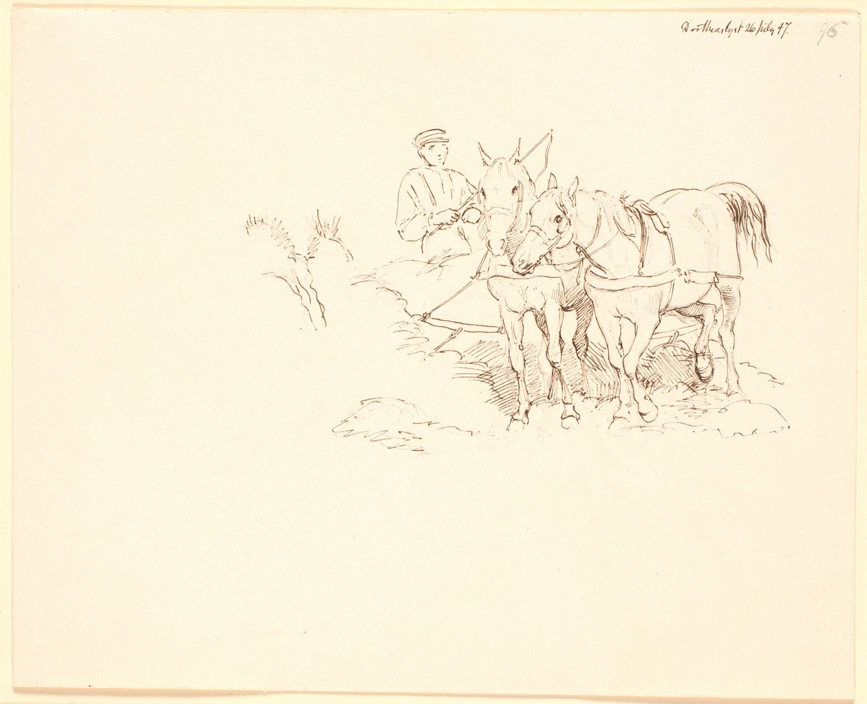 Ploven vender von Johan Thomas Lundbye
