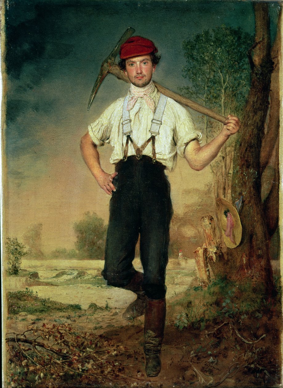 Arbeiter, 1848 von Johann Baptist Reiter