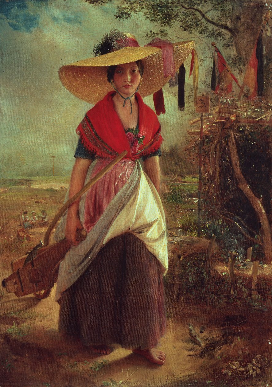 Arbeiterin, 1848 von Johann Baptist Reiter