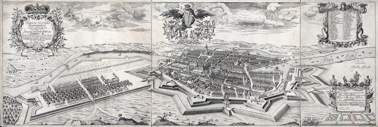 Residentia Electoralis Brandenburgica von Johann Bernhard Schultz