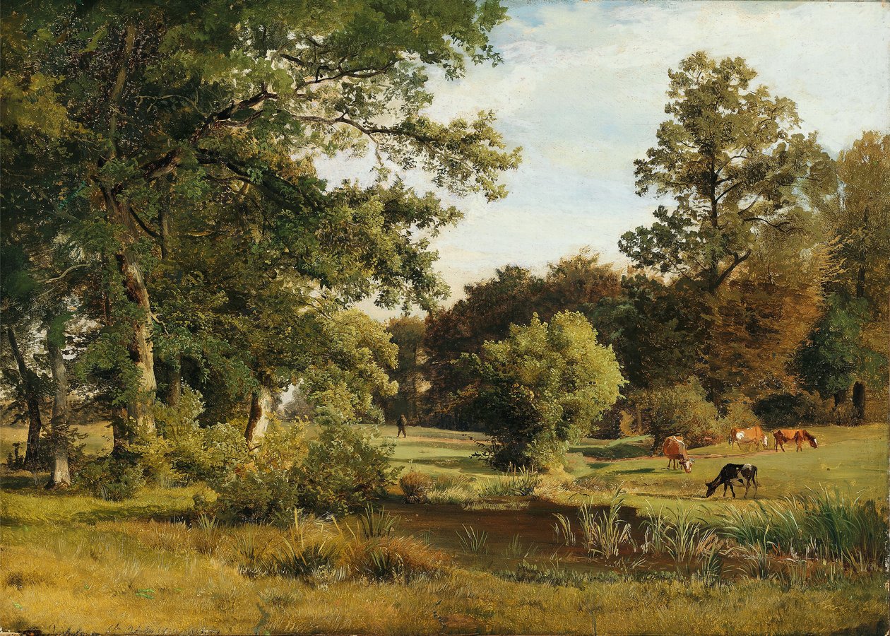 Dragsholm Slotspark von Johann Georg Paul Mohr