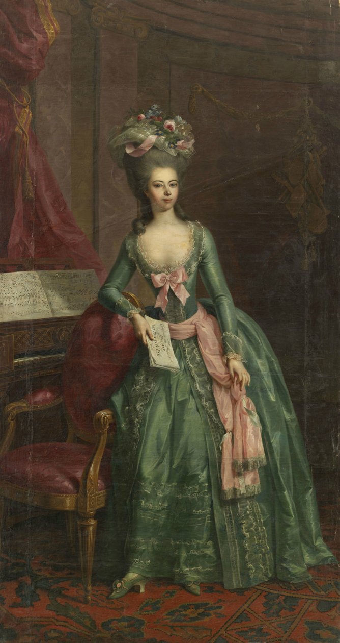 Juliane, Fürstin zu Schaumburg-Lippe von Johann Heinrich Tischbein