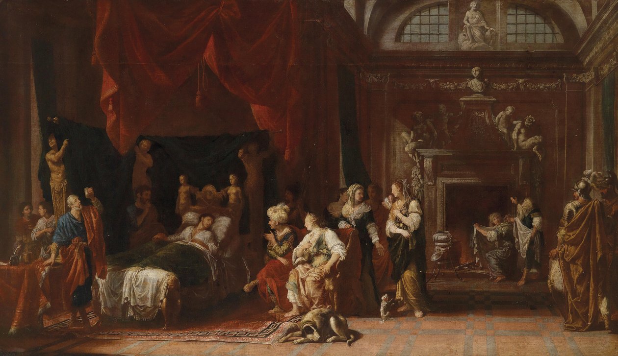Antiochus und Stratonike von Johann Heiss