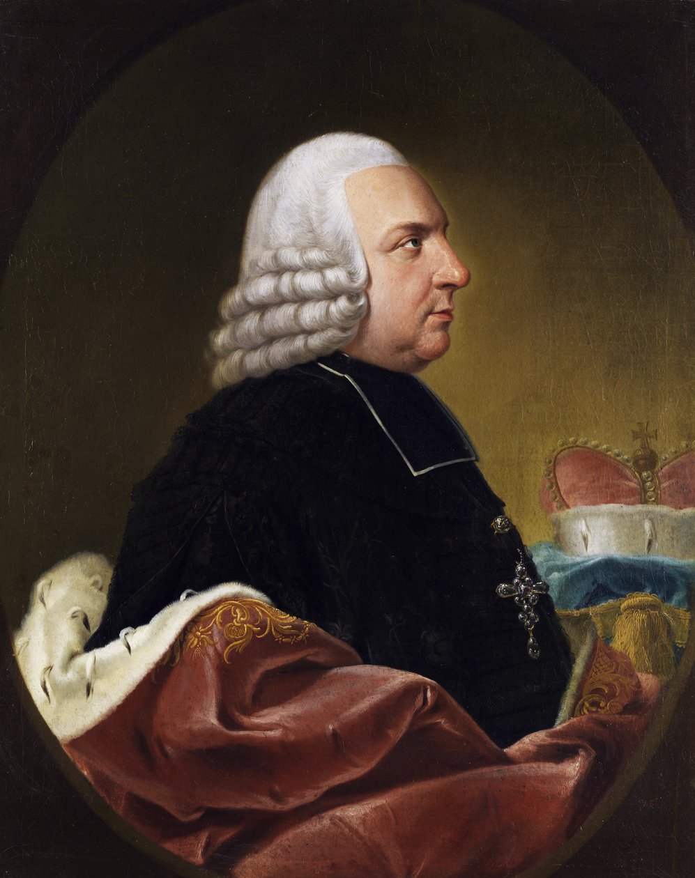 Porträt von Lothar Franz von Schönborn von Johann Jakob Ihle