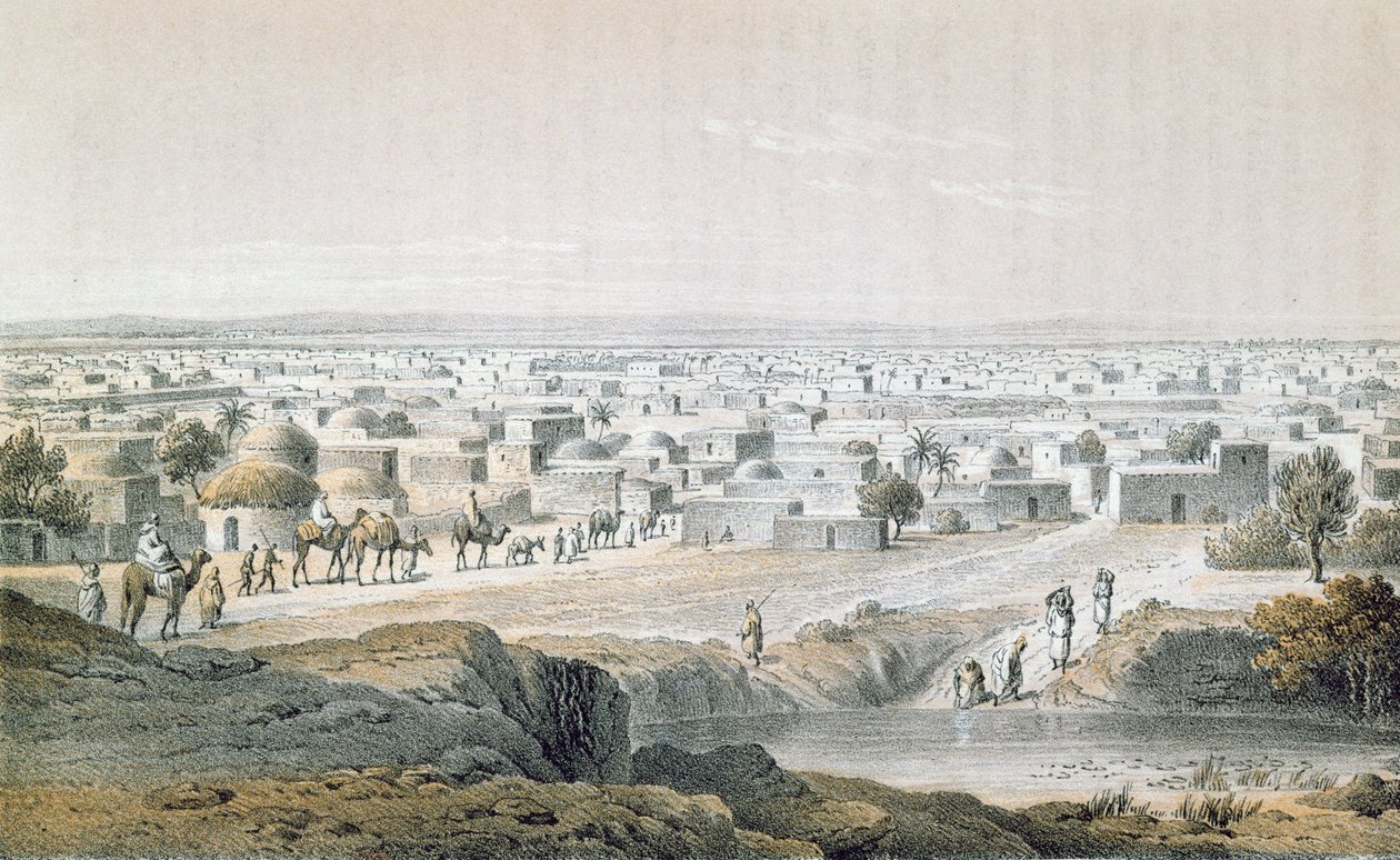 Kano, Nigeria, 1851, aus 