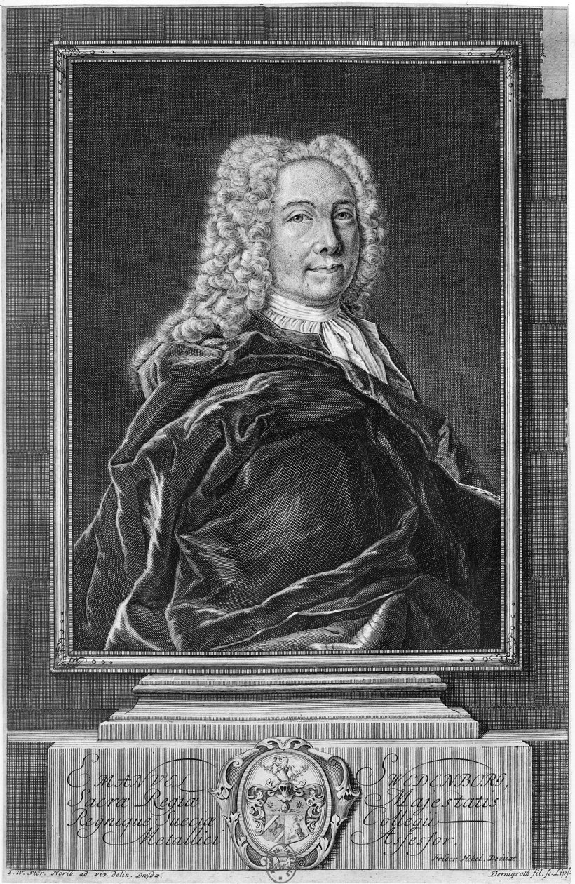 Emanuel Swedenborg (1688-1772) von Martin Bernigeroth