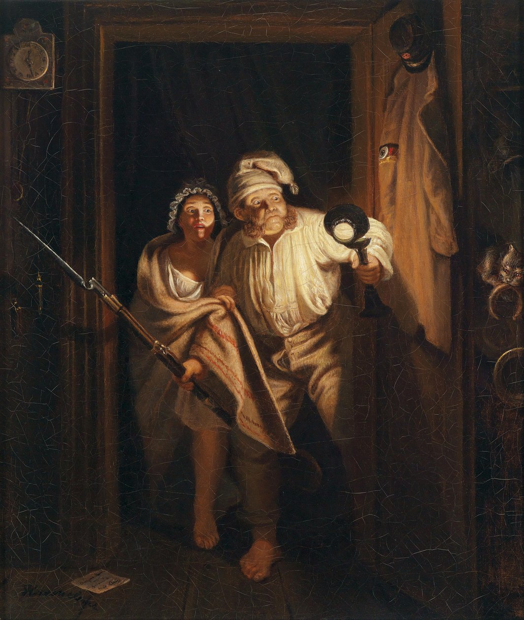 Die gestörte Nachtruhe von Johann Peter Hasenclever