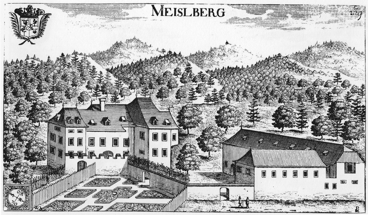 Schloss Meiselberg in Maria Saal / Kärnten / Österreich / Europäische Union von Johann Weikhard von Valvasor