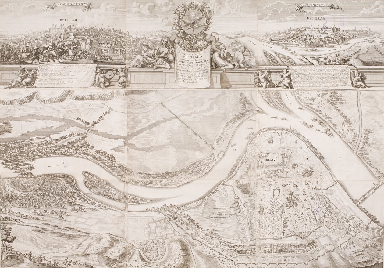 Festung und Stadt Belgrad von Johann Baptist Gumpp