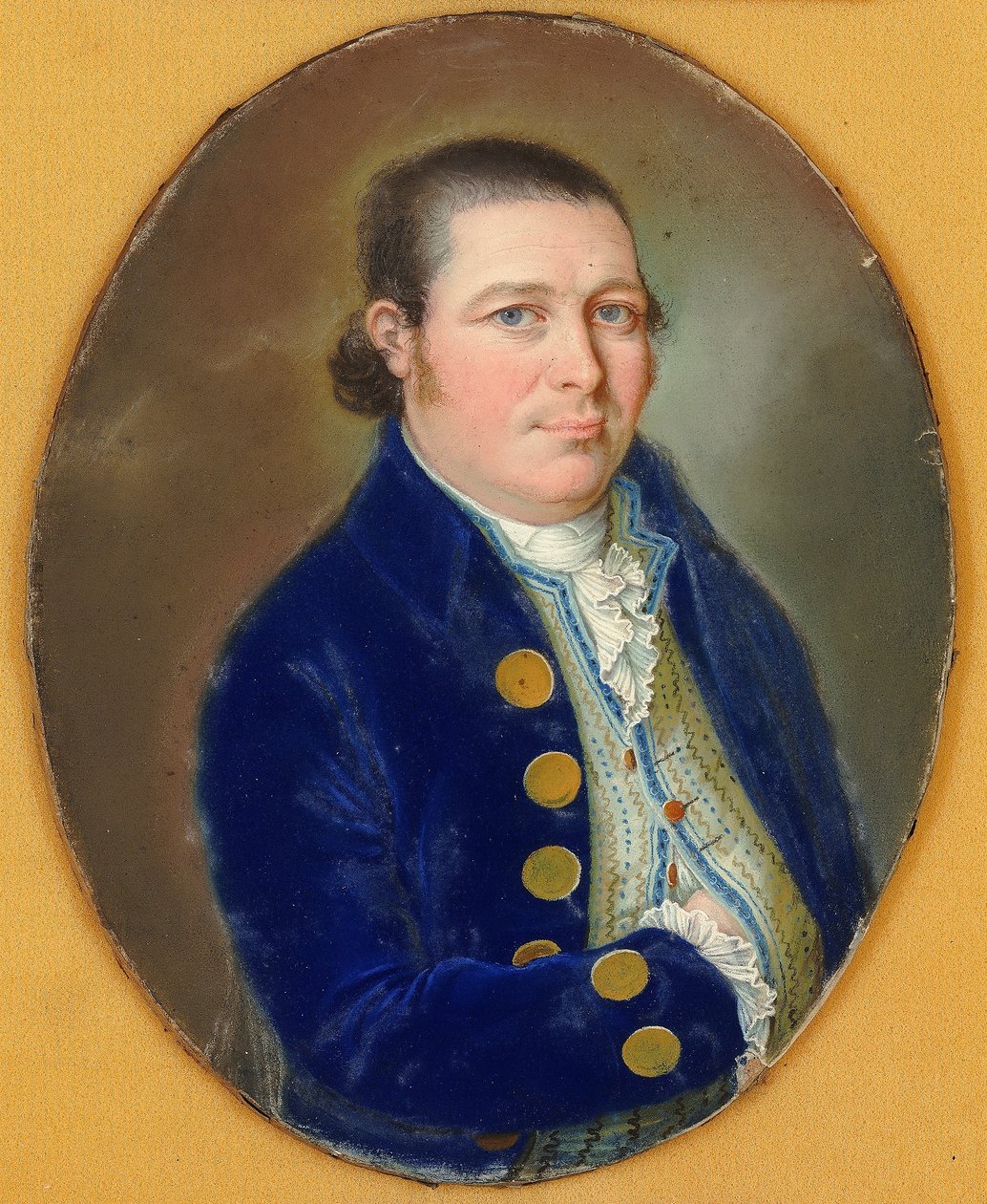 Porträt von Kapitän Robert Kermit von Johann Baptist Hirschmann