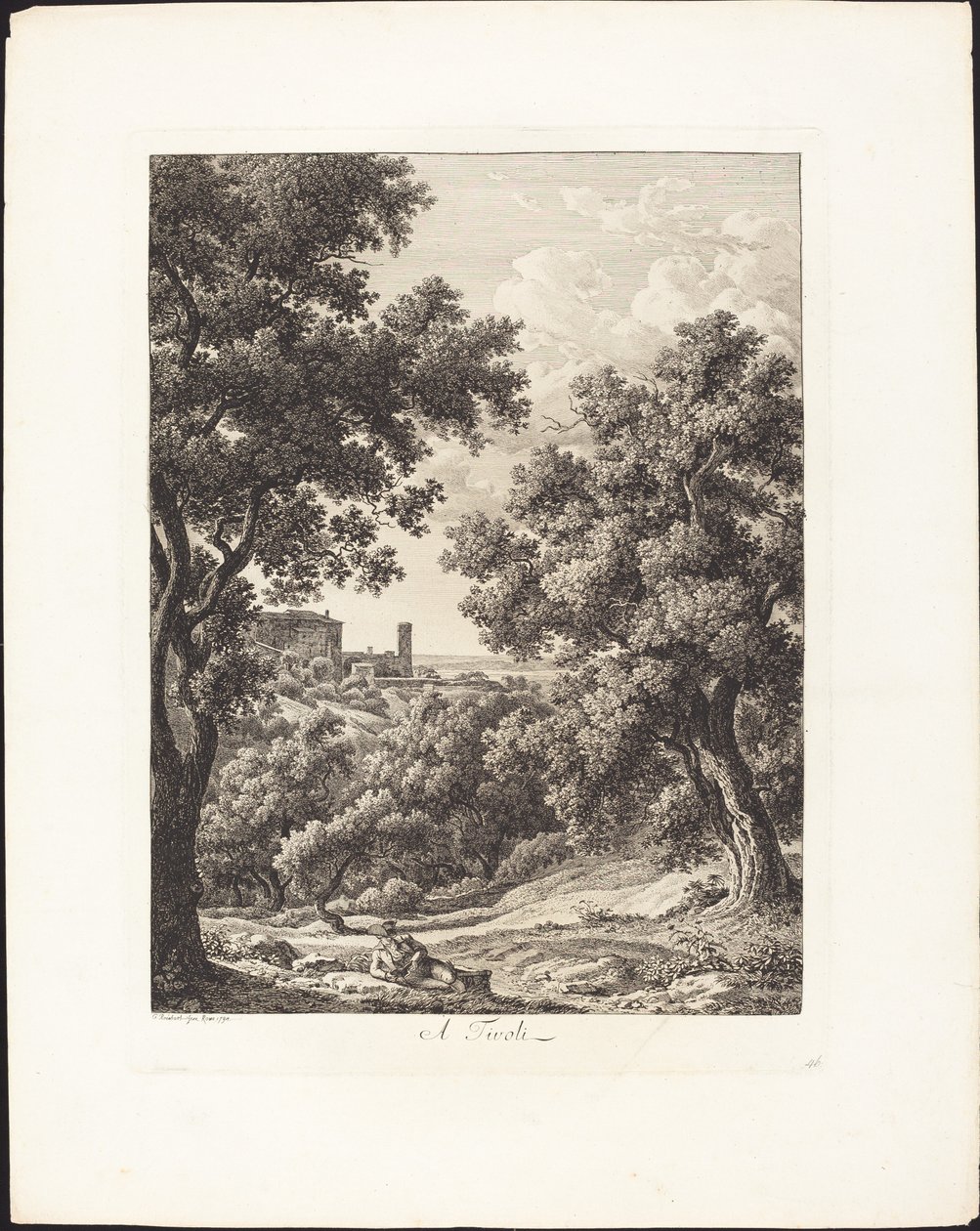 In Tivoli von Johann Christian Reinhart
