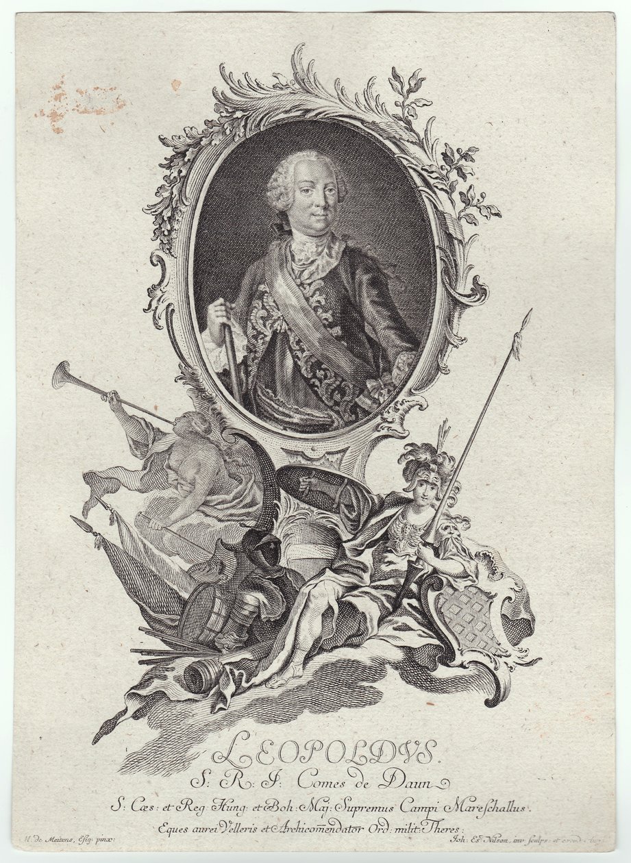 Leopold II. (1747-1792) von Johann Esaias Nilson