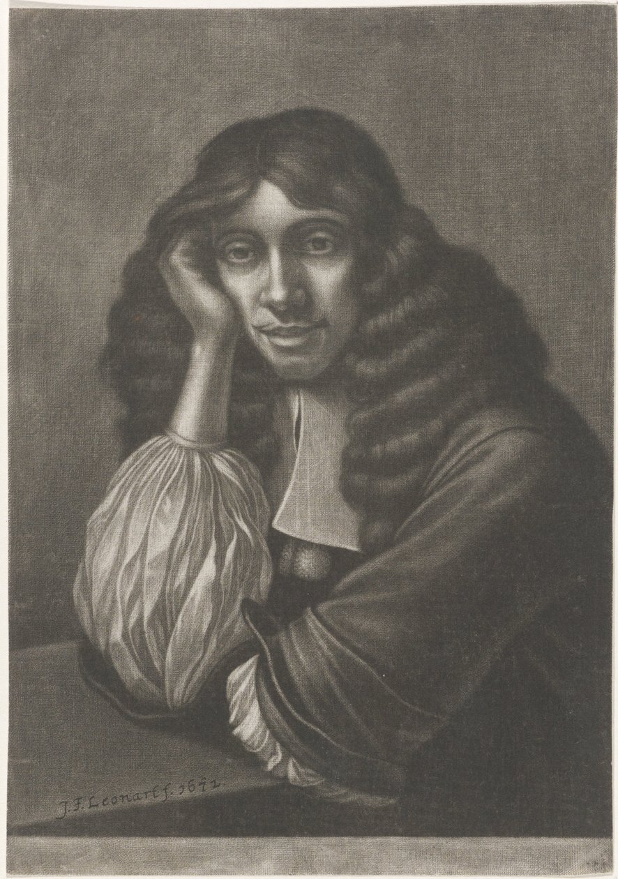 Porträt von Hans Braun von Johann Friedrich Leonard