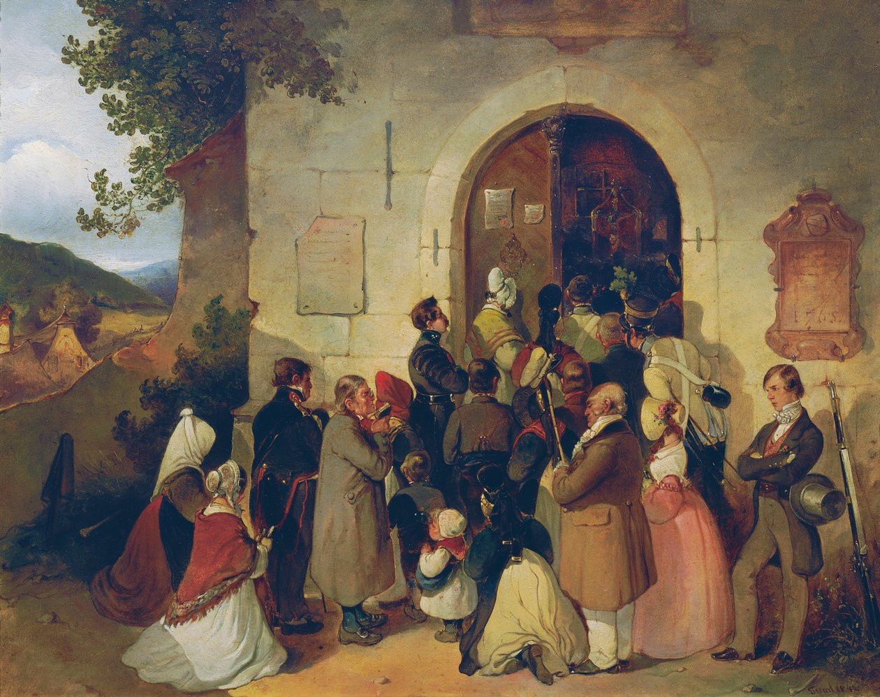 Wallfahrer von Johann Friedrich Treml