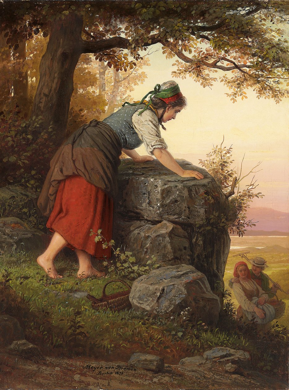 Verraten, 1875 von Johann Georg Meyer