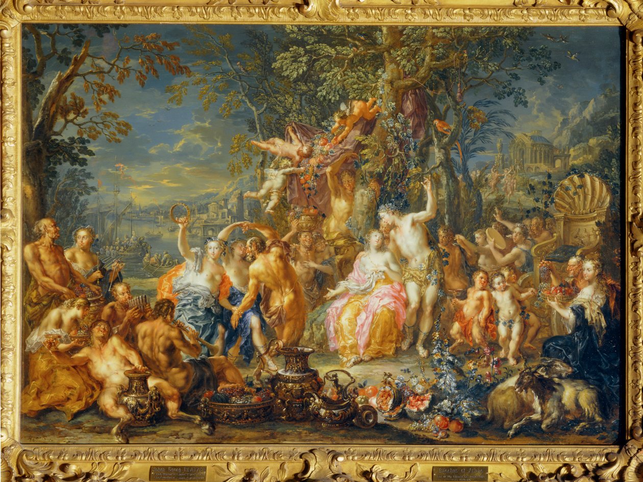Bacchus und Ariadne von Johann Georg Platzer