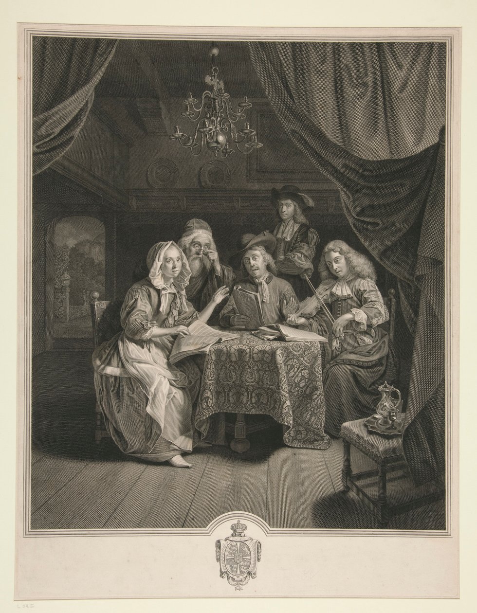 Das Familienkonzert von Johann Georg Wille