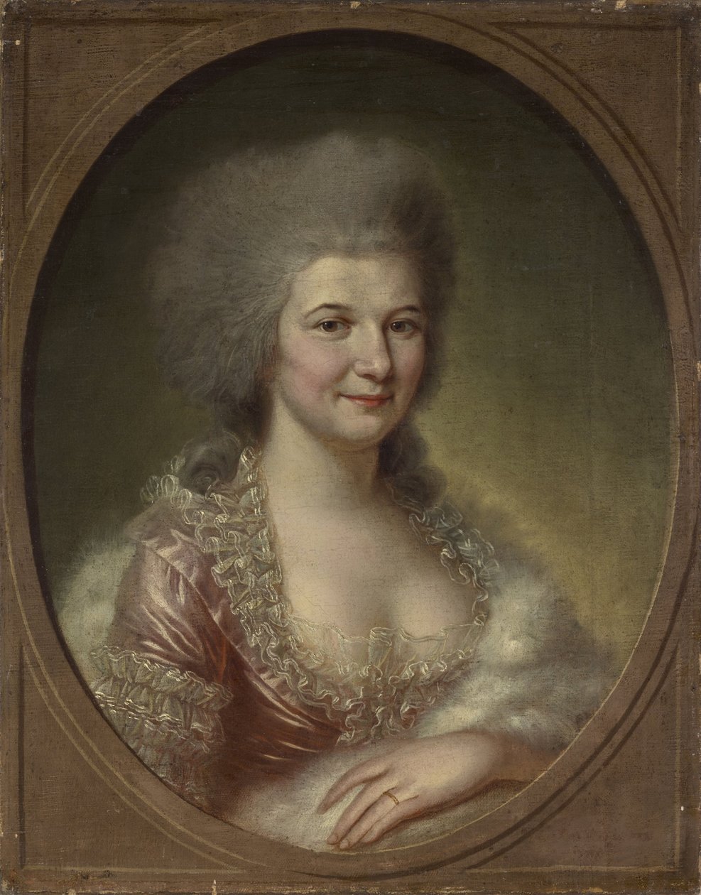 Hofdame am kurfürstlichen Hof von Johann Georg von Edlinger