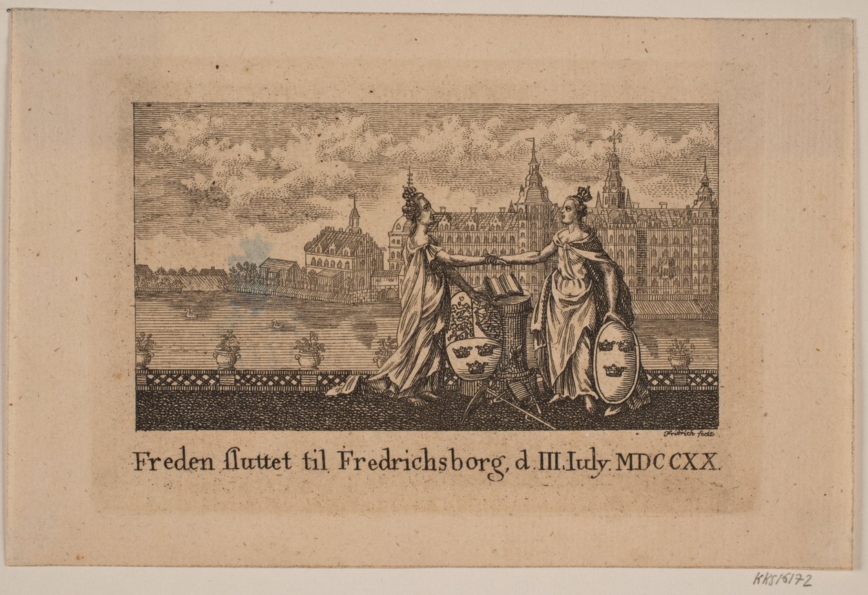 Der Frieden von Frederiksborg von Johann Gottlieb Friedrich