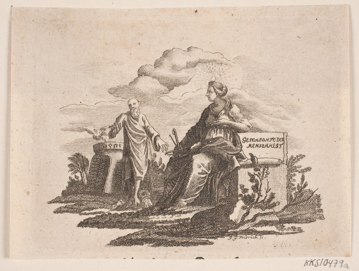 Vignette zu H. Niemeyer "Biblische Charakteristik" von Johann Gottlieb Friedrich