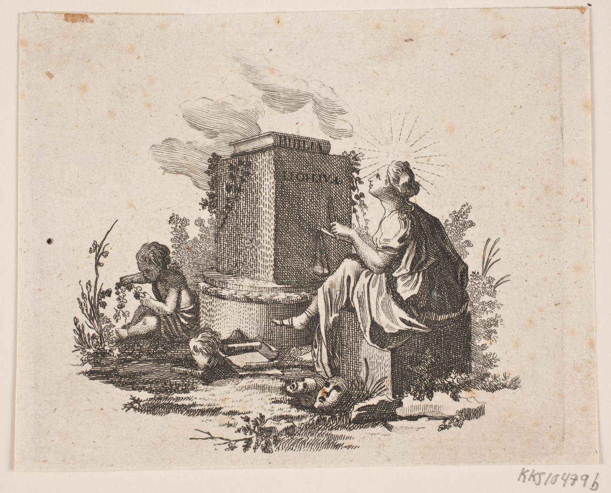 Vignette zu H. Niemeyer "Biblische Charakteristik" von Johann Gottlieb Friedrich