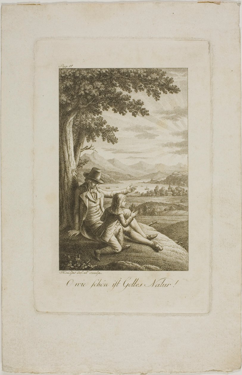 Oh, wie schön ist Gottes Natur von Johann Heinrich Lips
