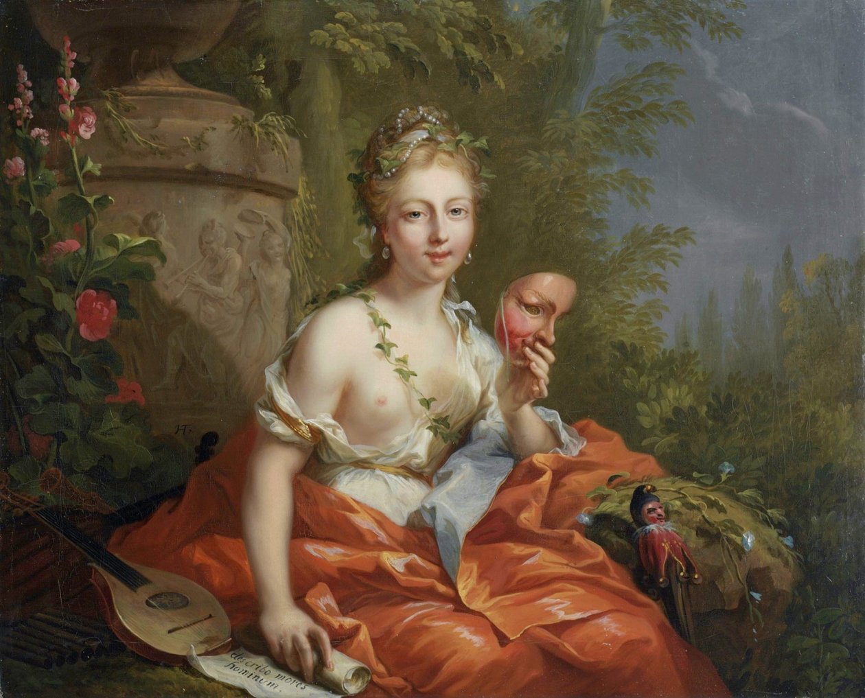Die neun Musen - Thalia (Komödie) von Johann Heinrich Tischbein
