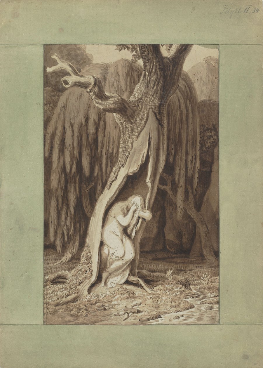 Dryade. Idyllen-Serie, ca. 1820 von Johann Heinrich Wilhelm Tischbein