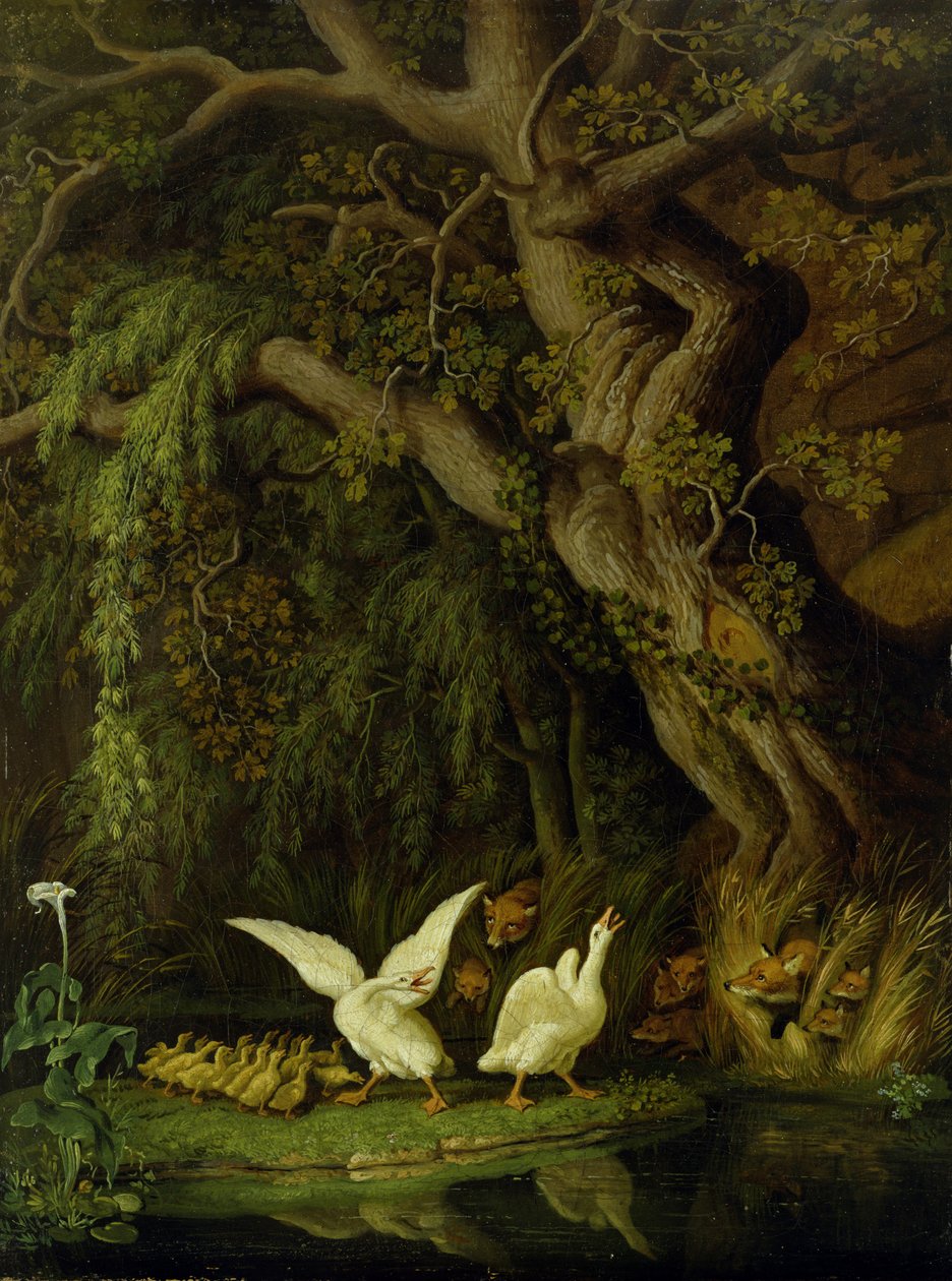 Füchse und Gänse von Johann Heinrich Wilhelm Tischbein