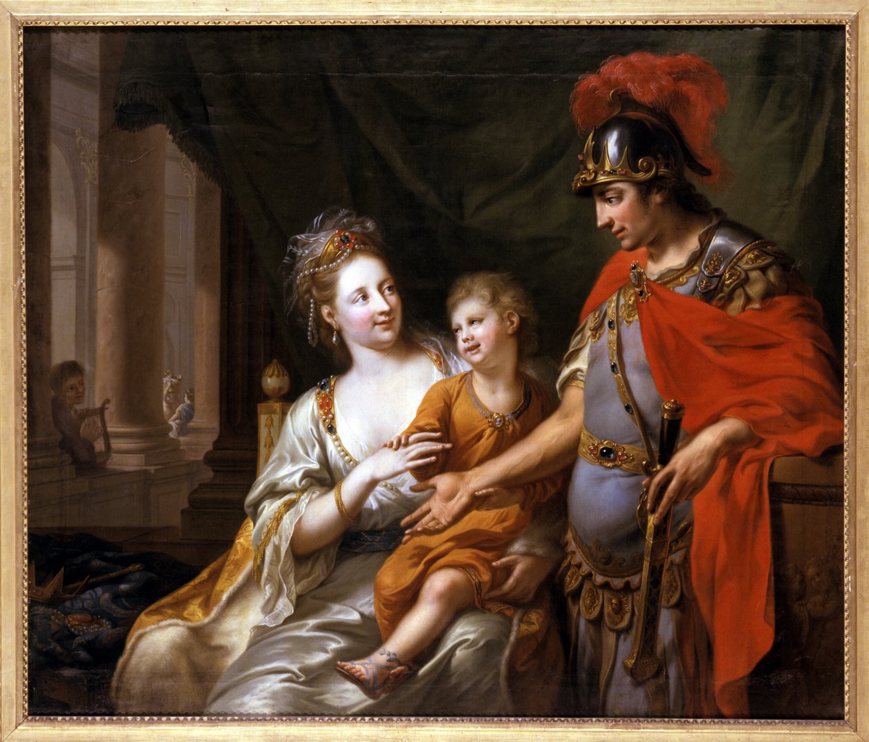 Hektors Abschied, 1776 von Johann Heinrich Wilhelm Tischbein