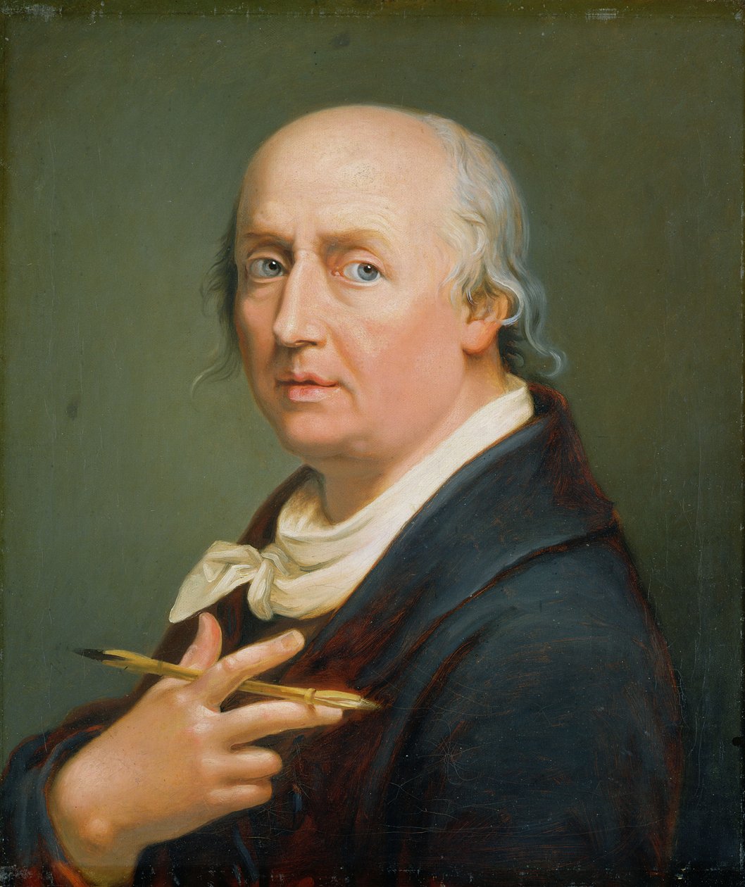 Selbstporträt von Johann Heinrich Wilhelm Tischbein
