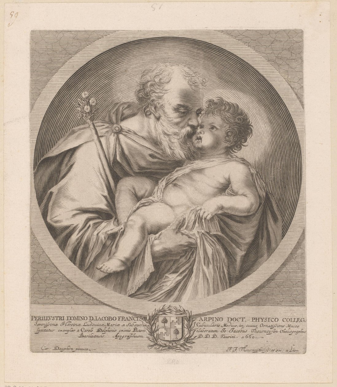 Heiliger Josef mit dem Christuskind von Johann Jakob Thurneysen (I)
