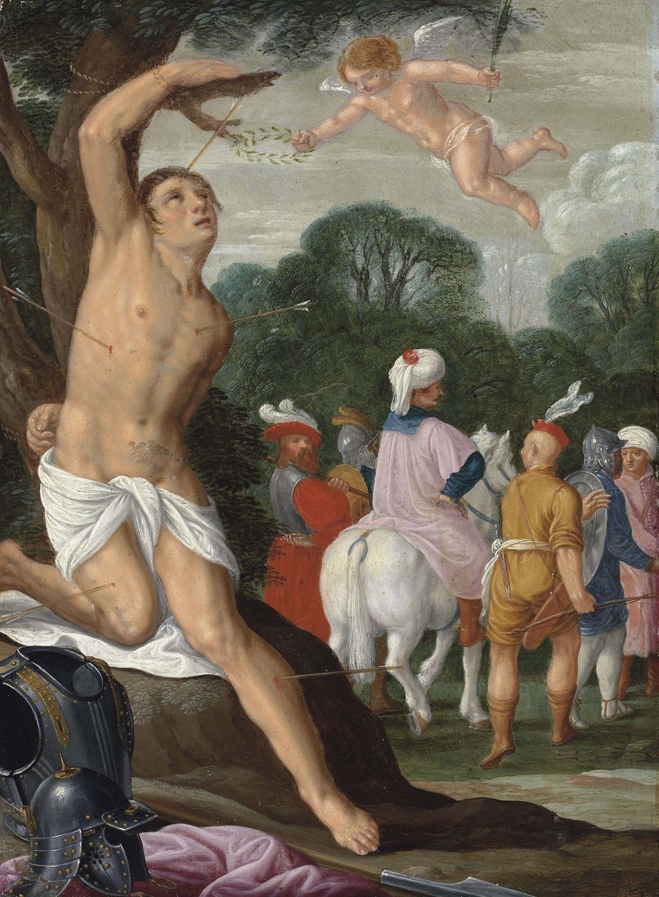 Das Martyrium des Heiligen Sebastian von Johann König