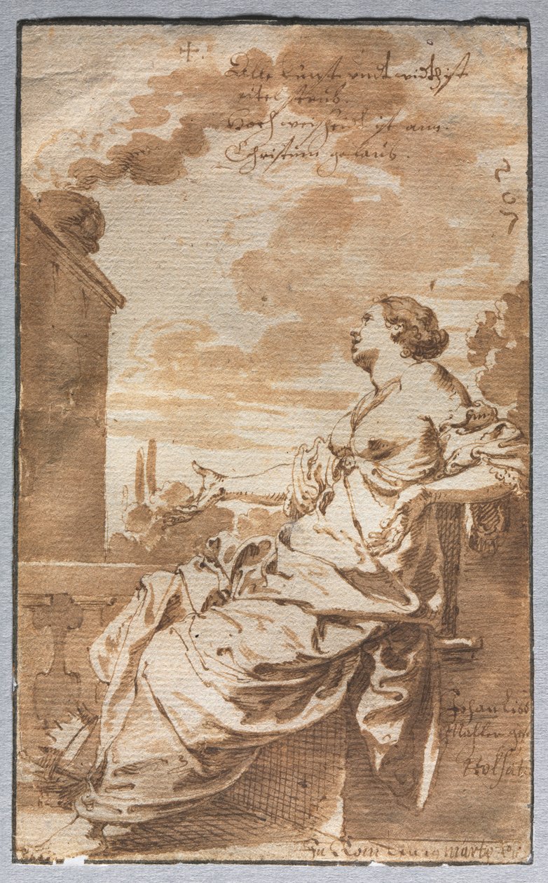Allegorie des christlichen Glaubens, ca. 1622 von Johann Liss