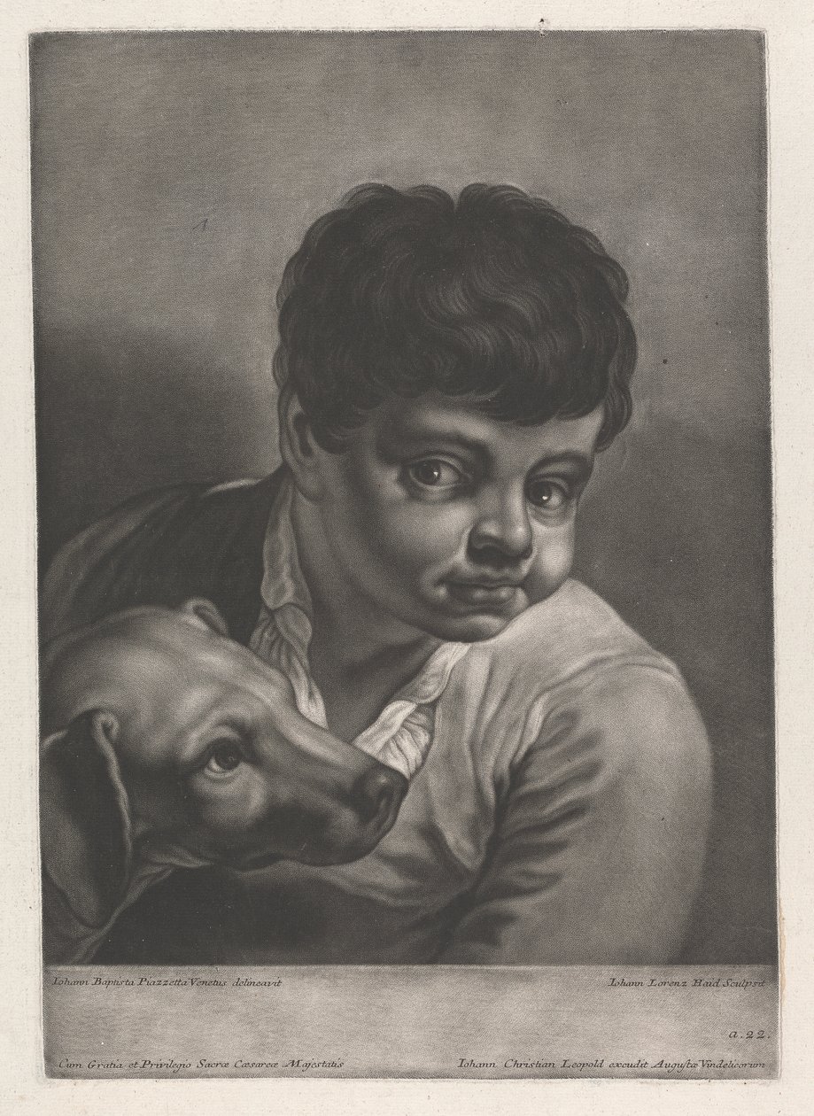 Porträt eines Mannes von Johann Lorenz Haid