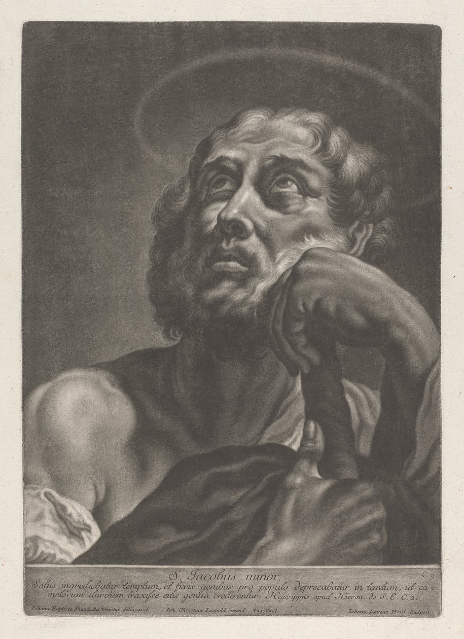 S. Jacobus Minor von Johann Lorenz Haid