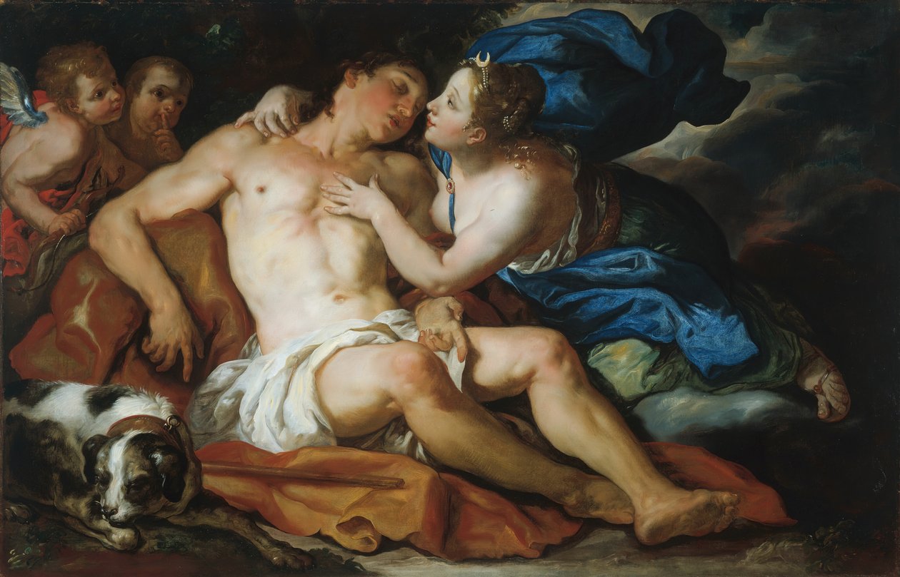 Diana und Endymion von Johann Michael Rottmayr