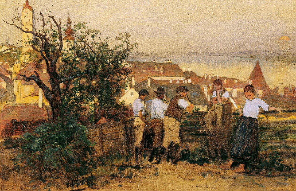 Aus Stein an der Donau von Johann Nepomuk Geller