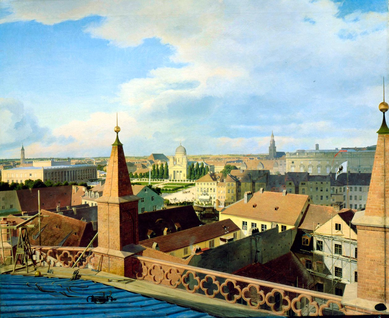 Berlin, Mitte des 19. Jahrhunderts von Johann Philipp Eduard Gartner