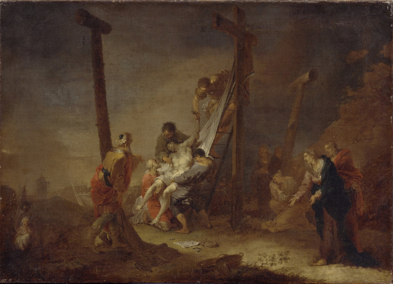 Die Kreuzabnahme von Johann Rosso Januarius Zick