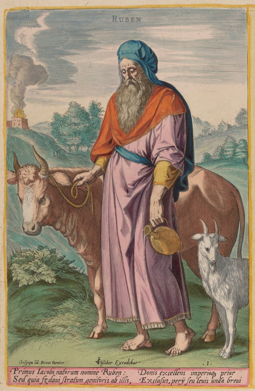 Ruben, um 1585 von Johann Sadeler I