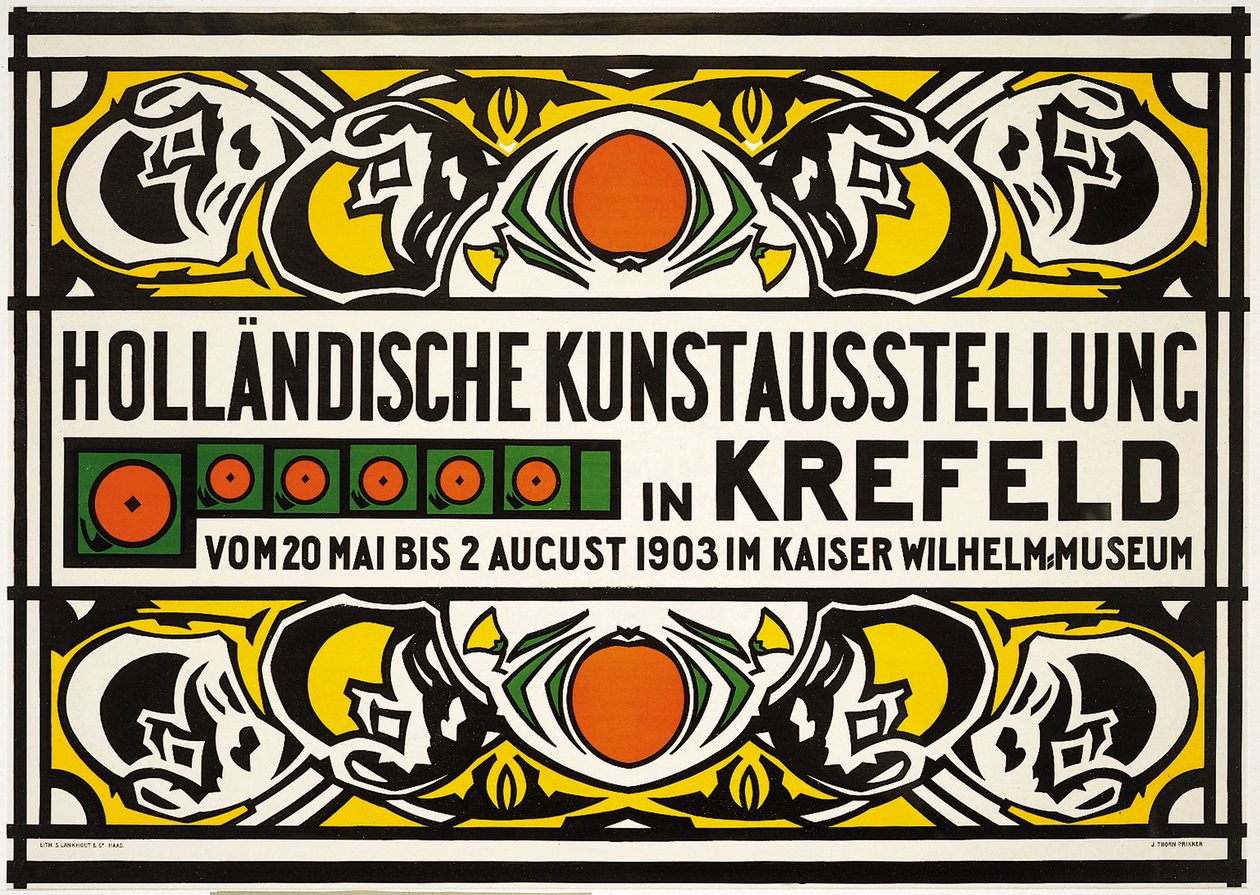 Holländische Kunstausstellung, 1903 von Johan Thorn Prikker
