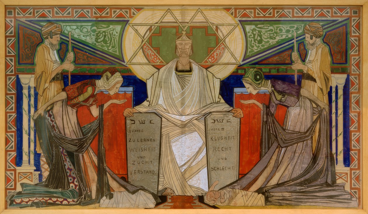 Urteil des Salomo von Johan Thorn Prikker