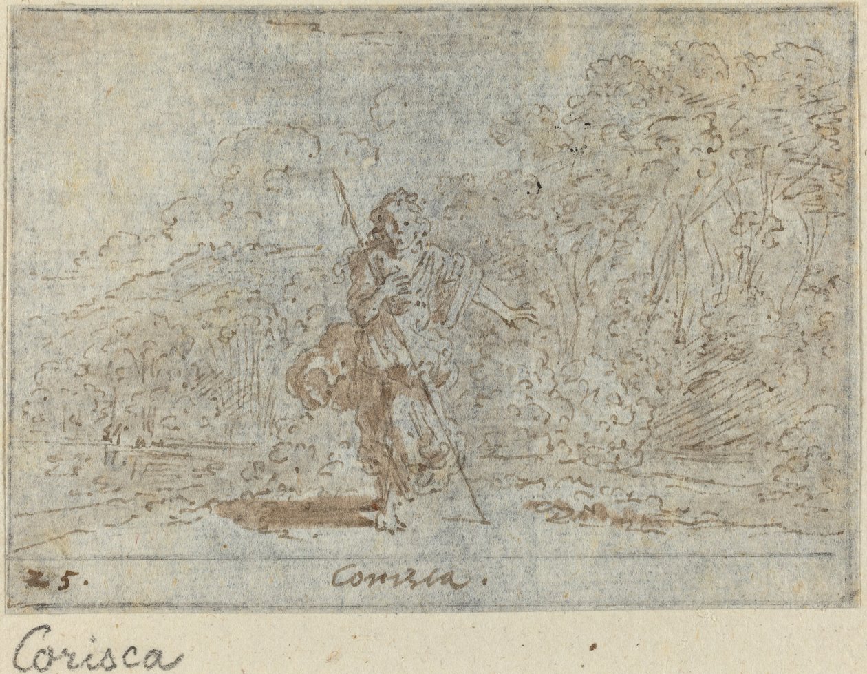 Corisca von Johann Wilhelm Baur