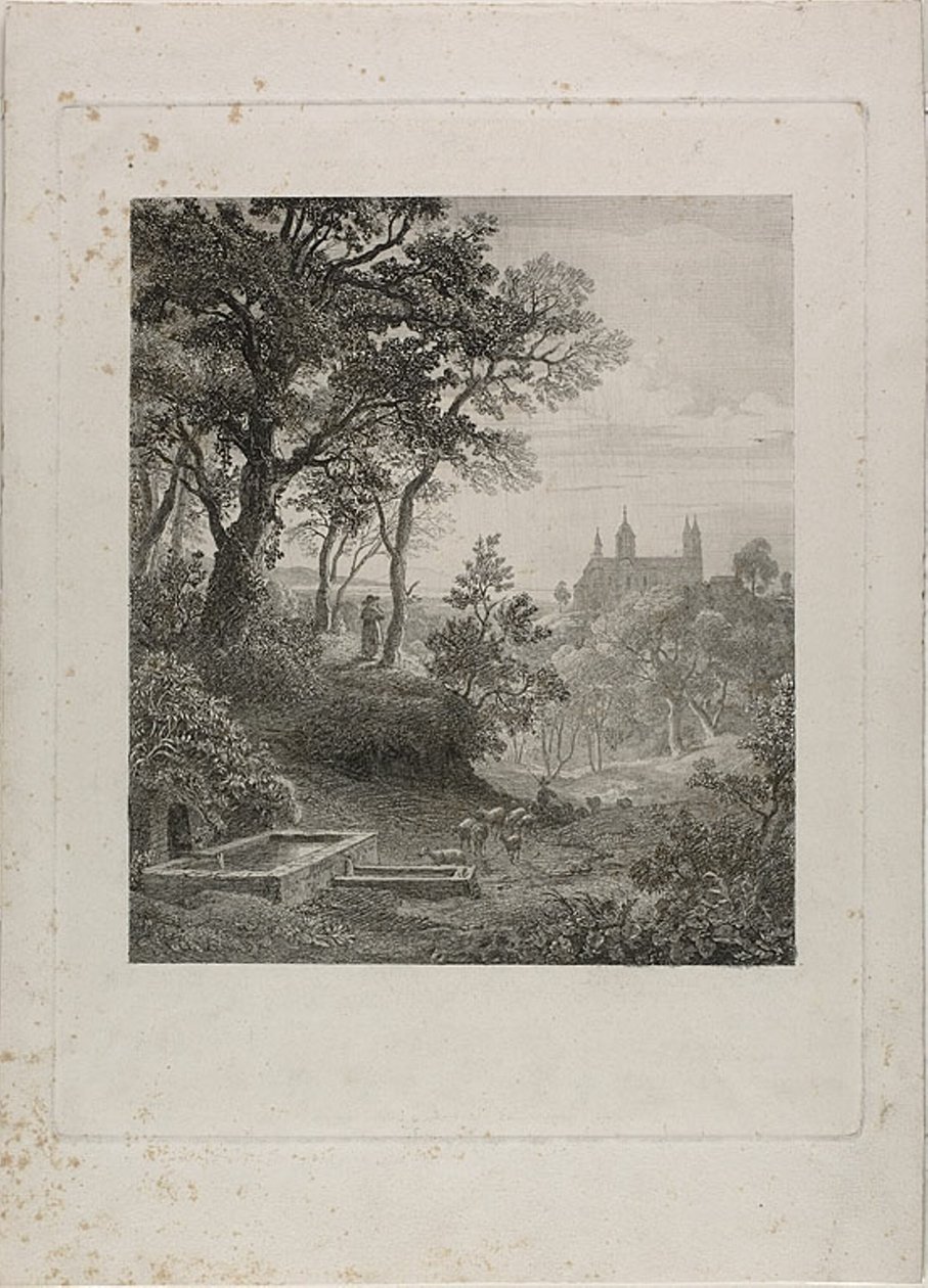 Nahender Frühling von Johann Wilhelm Schirmer