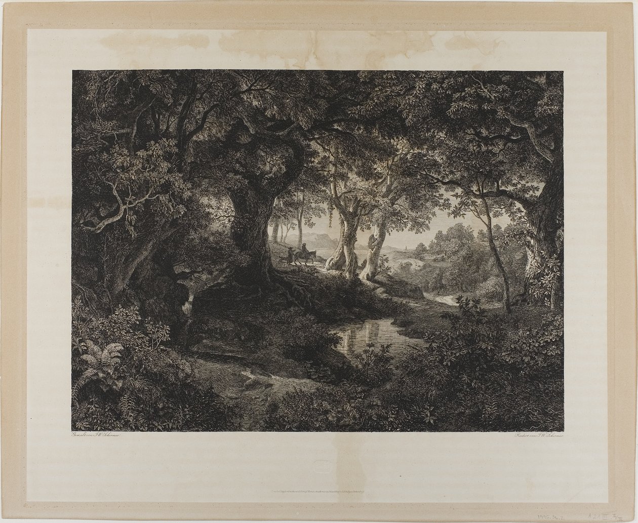 Die Große Italienische Landschaft von Johann Wilhelm Schirmer