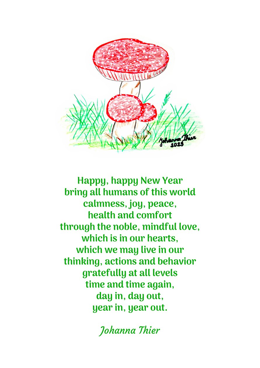 Happy New Year (Version 2) von Johanna Thier