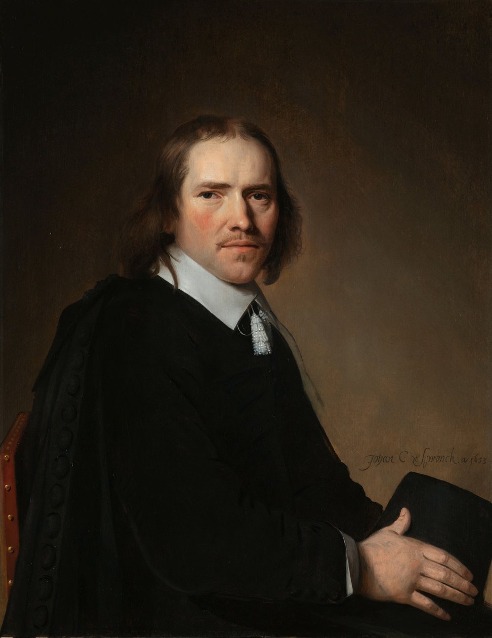 Porträt von Dirck, Johannes oder Jacobus Wallis von Johannes Cornelisz. Verspronck