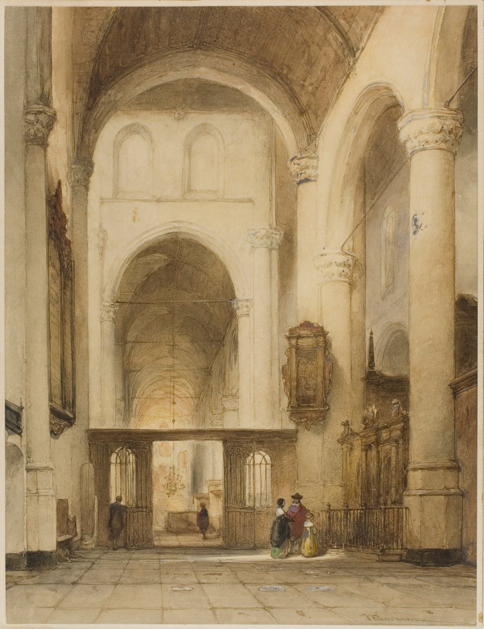 Kircheninnenraum von Johannes Bosboom